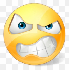 Mq Yellow Angry Emoji Emojis - Smiley,Angry Emoji Meme