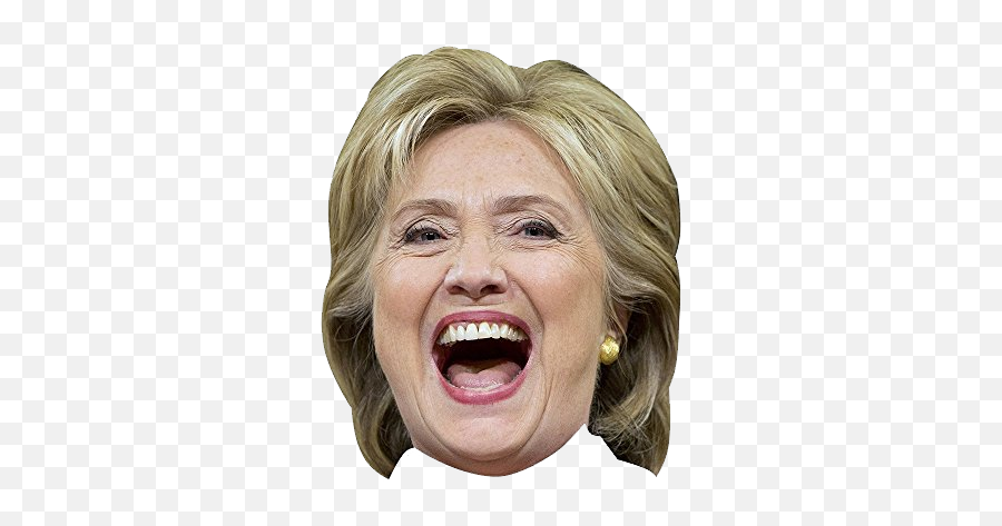 Hillary Clinton Png - Hillary Clinton Face Transparent Emoji,Chair Emoji