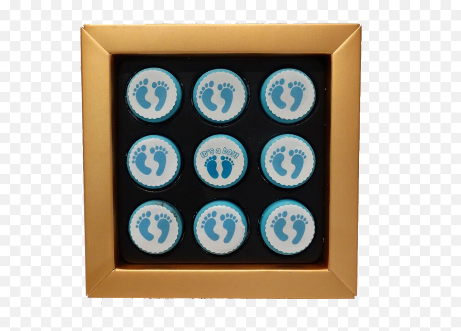 Mini Chocolate Covered Oreos Gift Box - Oreo Emoji,Pin And Boy Emoji