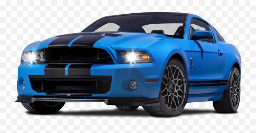 Blue Ford Mustang Shelby - 2013 Ford Mustang Emoji,Mustang Emoji