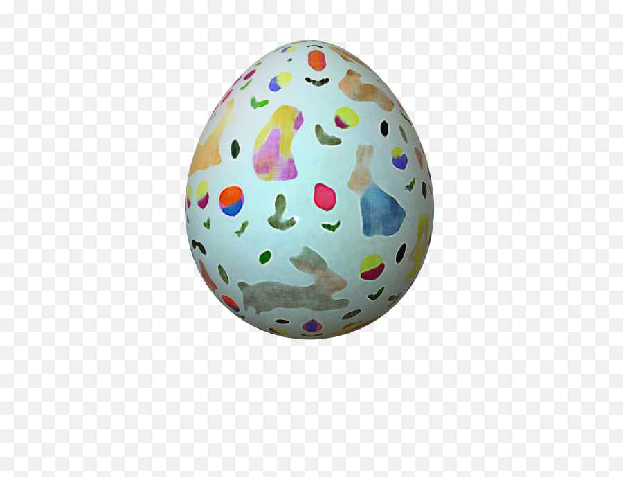 Decorated Easter Egg Png Free Stock - Egg Emoji,Easter Basket Emoji