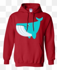 Whale Emoji Hoodie