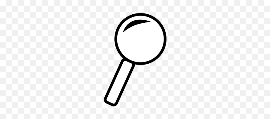 Magnifying Glass Icon Vector Clip Art - Magnifying Glass Emoji,Find The Emoji Magnifying Glass