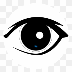 25 Lovely Animated Eyes Images - Clipart Black And White Png Emoji