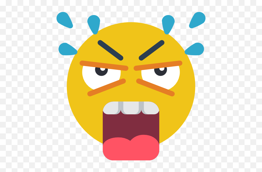 Shouting - Icon Emoji,Shouting Emoji