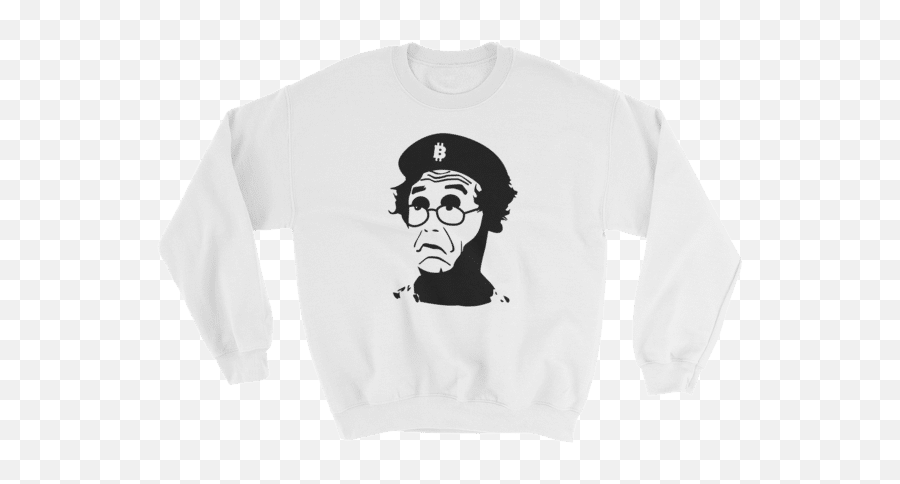 Satoshi Nakamoto - Whitè Sweatshirt Emoji,Emoji Sweater Amazon