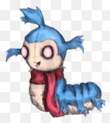 Sticker - Worm From Labyrinth Drawing Emoji
