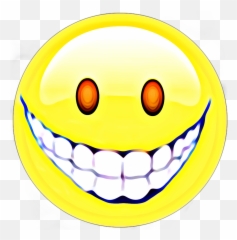 Smile Smileyface Creepy - Smiley Emoji,Creepy Smile Emoji