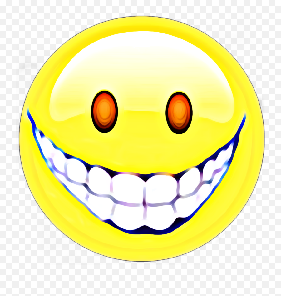 Smile Smileyface Creepy - Smiley Emoji,Creepy Smile Emoji