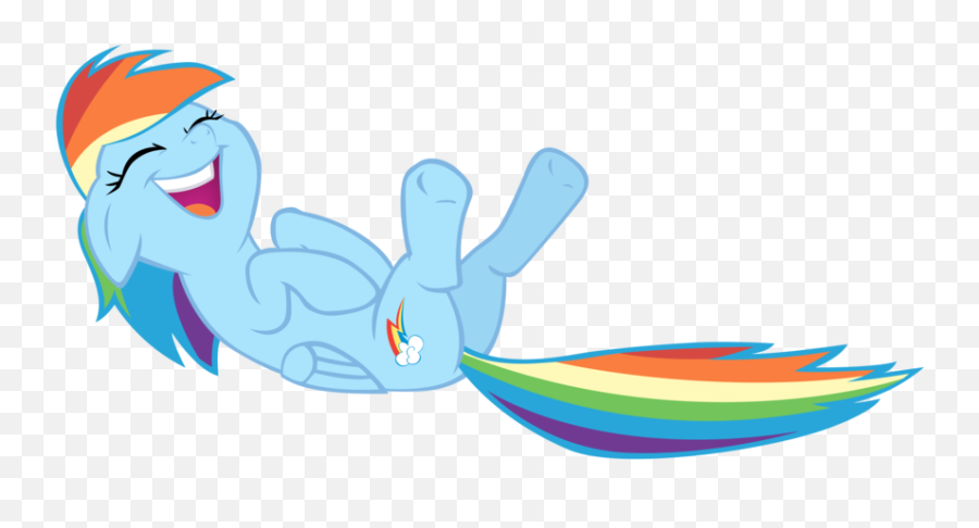 Crying Emoji Emoticon Transparent Png Svg - My Little Pony Rainbow Dash Laugh,Dash Emoji