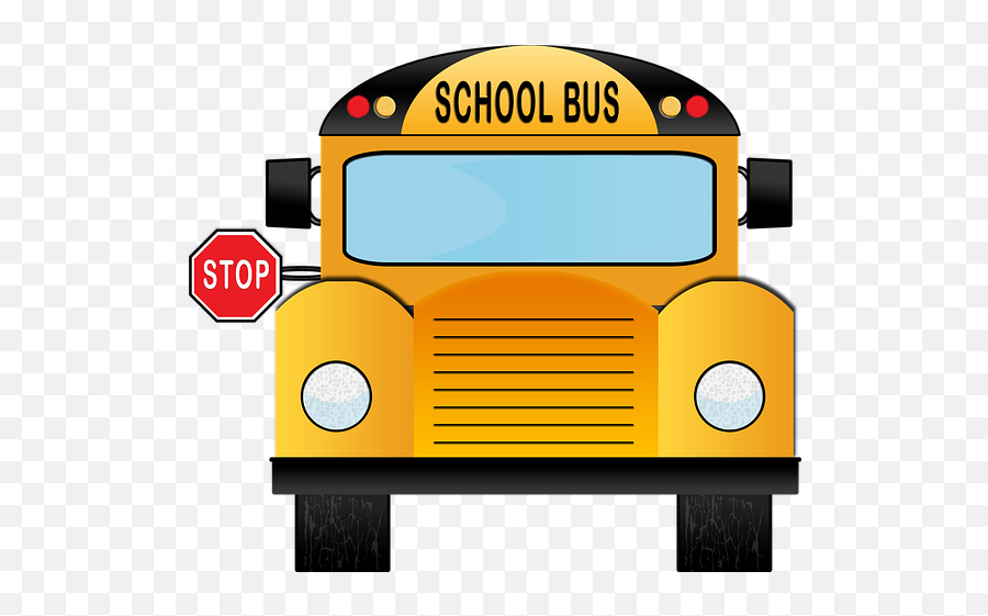 Back To School Supplies - School Bus Pass Emoji,School Bus Emoji