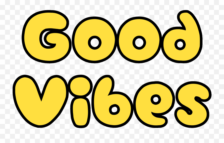 Text Good Vibes Goodvibes Aesthetic - Transparent Yellow Good Vibes Emoji,Good Vibes Emoji