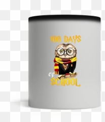100 Days Owl of school Wizard shirt - Candy Corn Emoji
