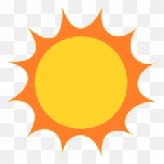 Free Sun Clip Art Png Download - Path Arrow Emoji
