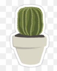Cns Euphorbia Horrida Sticker - Hedgehog Cactus Emoji