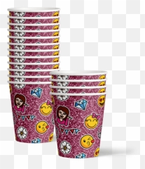 Emoji Birthday Party Tableware Kit - Drinking Straw
