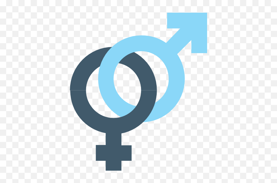 Gender Symbol Female - Transparent Blue Gender Icon Emoji,Male Symbol Emoji