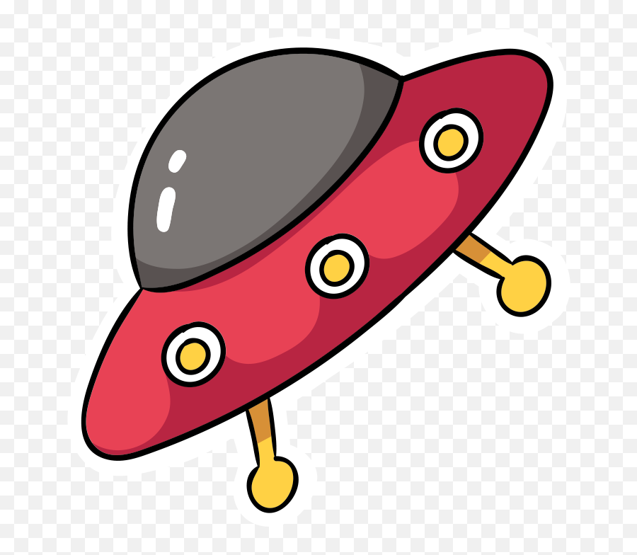 Alien Space Ship - Dot Emoji,Space Ship Emoji