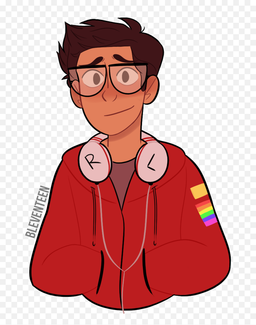 Other Emoji - Michael From Be More Chill Fanart,Forehead Slap Emoji