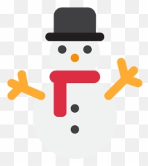 Snowman Sticker - Snow Emoji Copy And Paste,Snowball Emoji