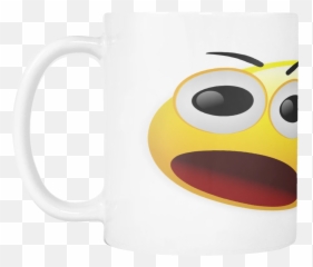 Big Mouth Smiley 11 Ounce Coffee Mug - Smiley Emoji,Coffee Emoticon