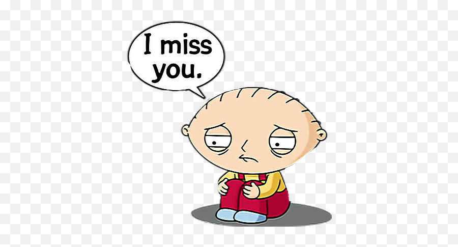 Ftemissyou Missyou Emotions Love - Funny Family Guy Stickers Emoji,I Miss You Emoji Text