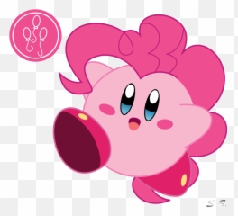 Pinkie Pie Fan Club - My Little Pony Kirby Pinkie Pie Emoji,Mouthless Emoji