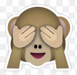 Kids Monkey Face Covering Print - Monkeyface Kids Emoji,Monkey Emoji ...