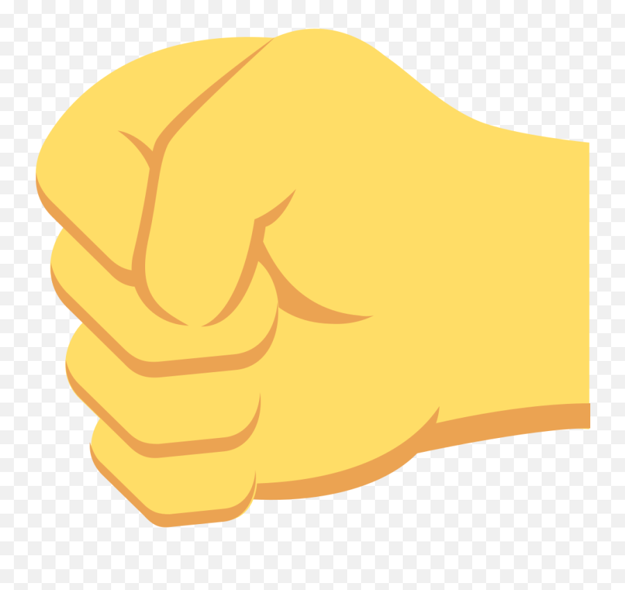 Emojione 1f91b - Punch Emoji Png Left,3d Emoji