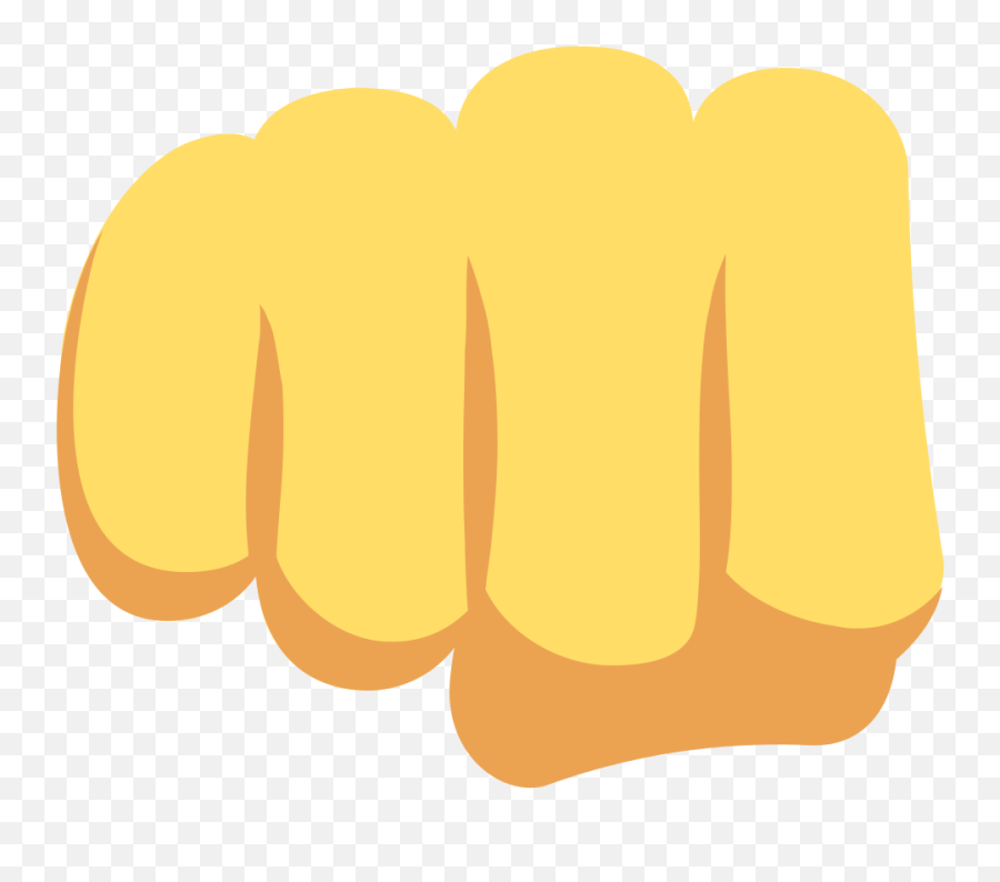 Emojione 1f44a - Emoji Bro Fist,New Emojis Peach