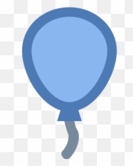 Party Balloon Icon - Circle Emoji,House And Balloons Emoji