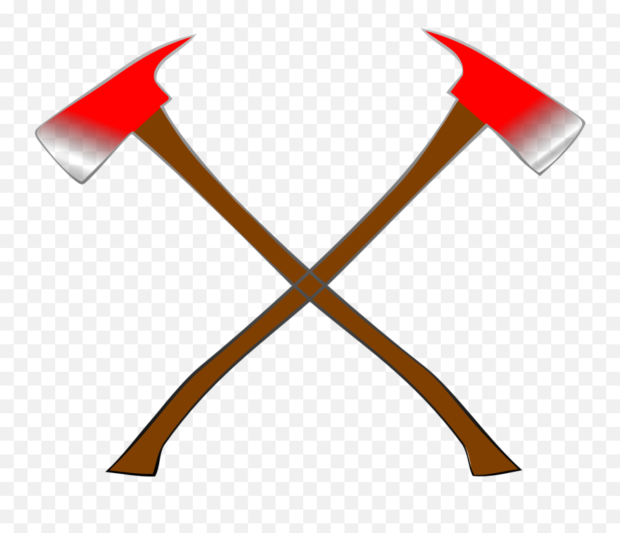 Axes Crossed Vikings Firemen Handwork - Fire Axe Clipart Emoji,Viking Helmet Emoji