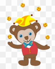 Circus Animal Clown Entertainment - Dessin Animaux Cirque Emoji