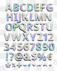 Bubble Letters Soap Bubbles Transparent Emoji