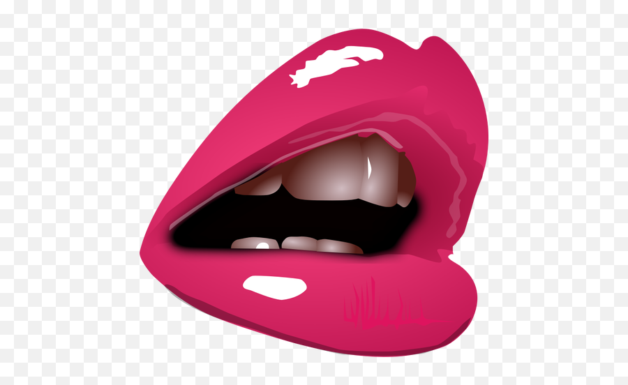 Lipstik Menutup Gambar Vektor - Talking Mouth Png Emoji,Woman Lipstick Dress Emoji