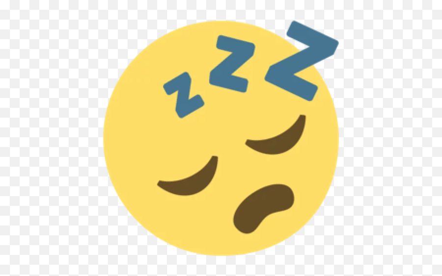 Emoji - Transparent Background Sleeping Emoji,Telegram Emoji Stickers