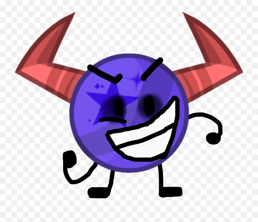 Demon Ball - Clip Art Emoji,Demon Emoticon