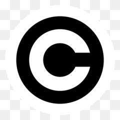 Copyright Symbol - Simbolo De Direitos Autorais Png Emoji