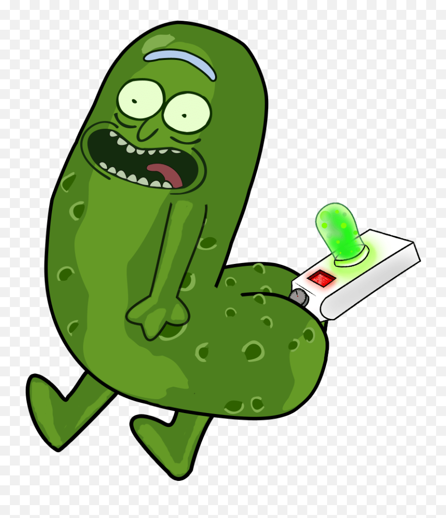 Pickle Rick Transparent Background Transparent Cartoon Pickle Rick Drawing Easy Emoji Free Transparent Emoji Emojipng Com