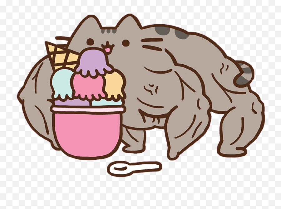 Ice Cream Cute Drawings Pusheen - Cute Ice Cream Pusheen Emoji,Pusheen The Cat Emoji