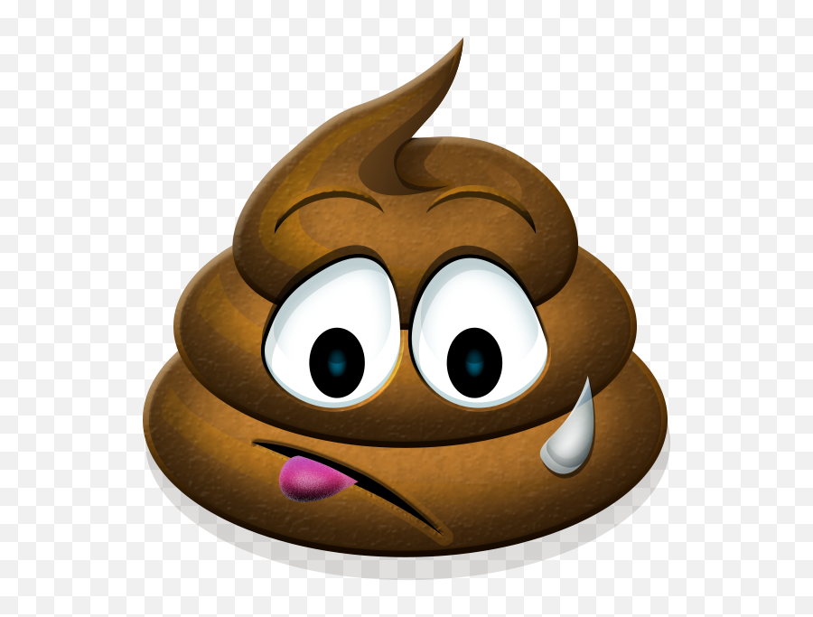 Moody Poops By Extrafeet - Cartoon Emoji,Pooping Emoji