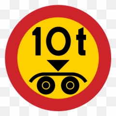 Sweden Road Sign C24 - Boggitryck Emoji