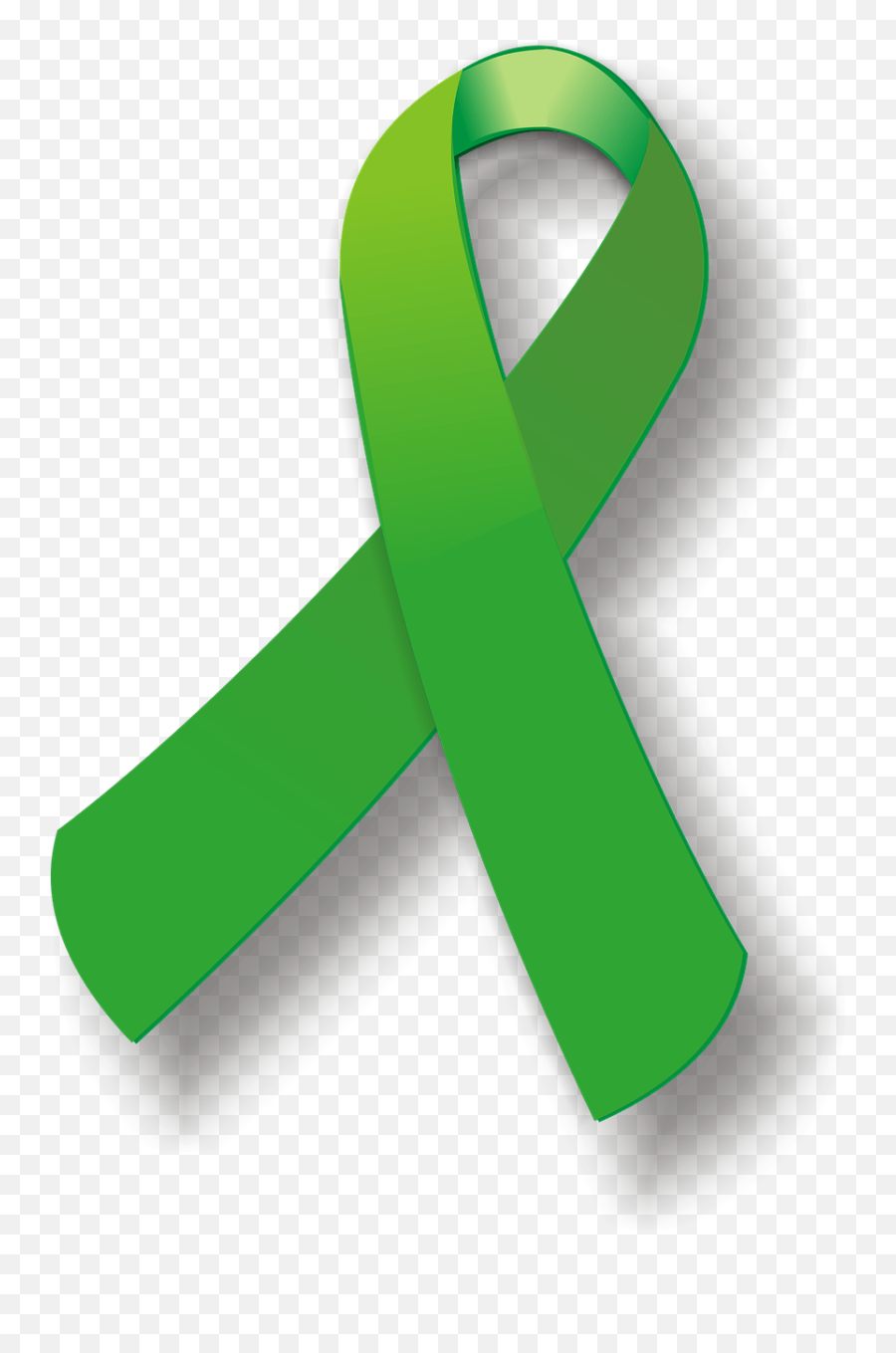 Transparent Green Ribbon Png - Ribbon Mental Health Awareness Week Emoji,Green Ribbon Emoji