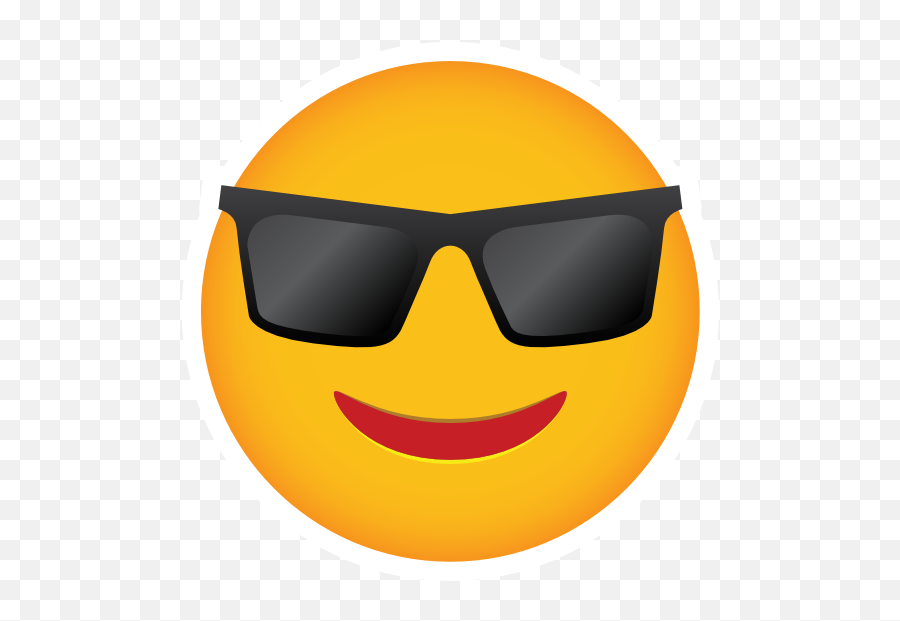 Phone Emoji Sticker Sunglasses - Sunglasses Emoji Sticker,Fancy Emoji