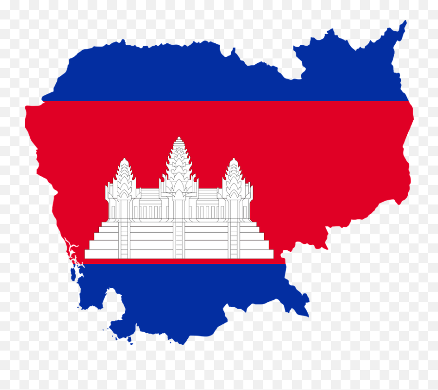 Free Asia Elephant Vectors - Cambodia Flag Emoji,Russian Flag Emoji