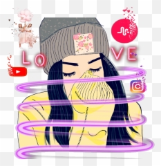 lisaandlena musically instagram youtube LOVE - Illustration Emoji