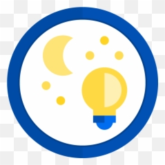 Night Lights Out - JouleBug Badge Circle Emoji