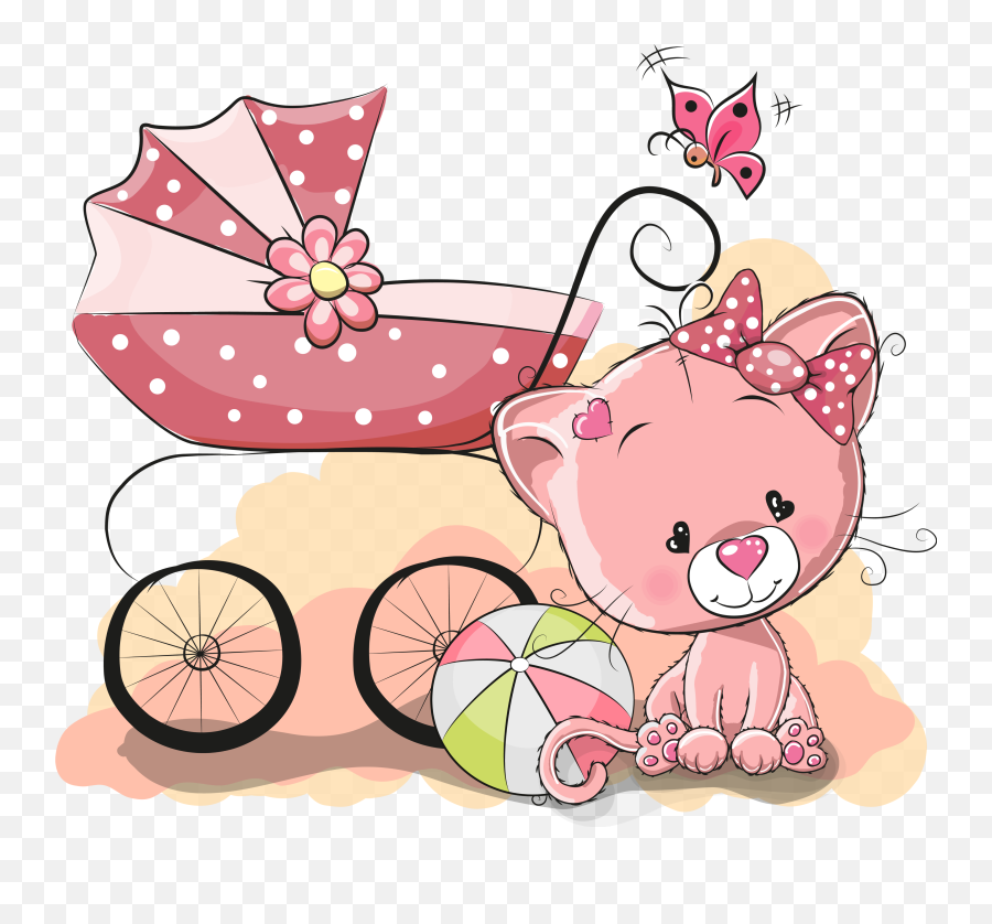 Freetoedit - Sticker By Mydrunkenmonkey Mädchen Kinderwagen Rosa Comic Emoji,Og Peach Emoji