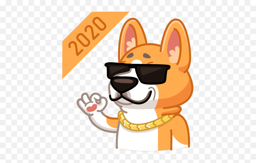 Corgi Dog Stickers Wastickerapps - Apps On Google Play Happy Emoji,Corgi Emoji