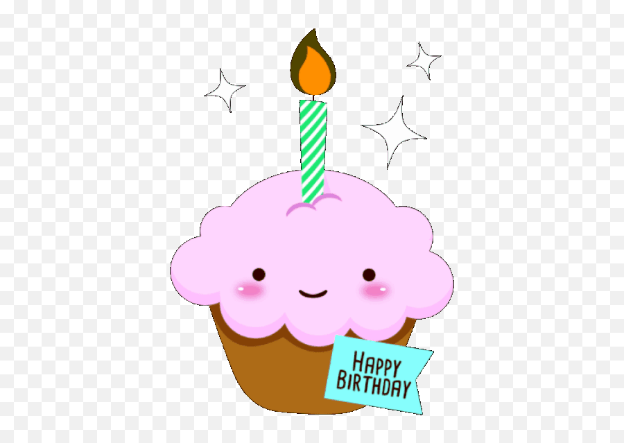 Pin By Marie Höggren On Happy Birthday In 2020 Birthday - Cute Birthday Wishes Gif Emoji,Emoji Birthday Candles